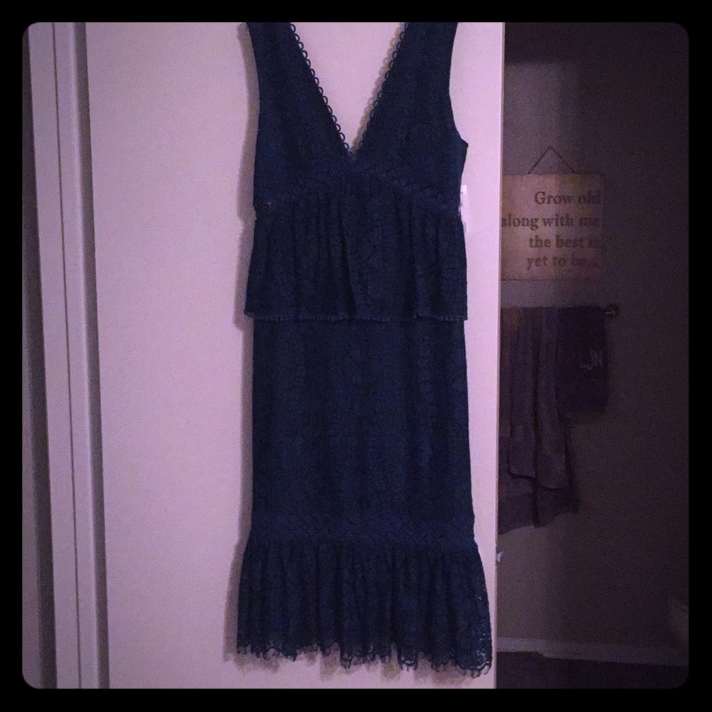 Nordstrom teal dress